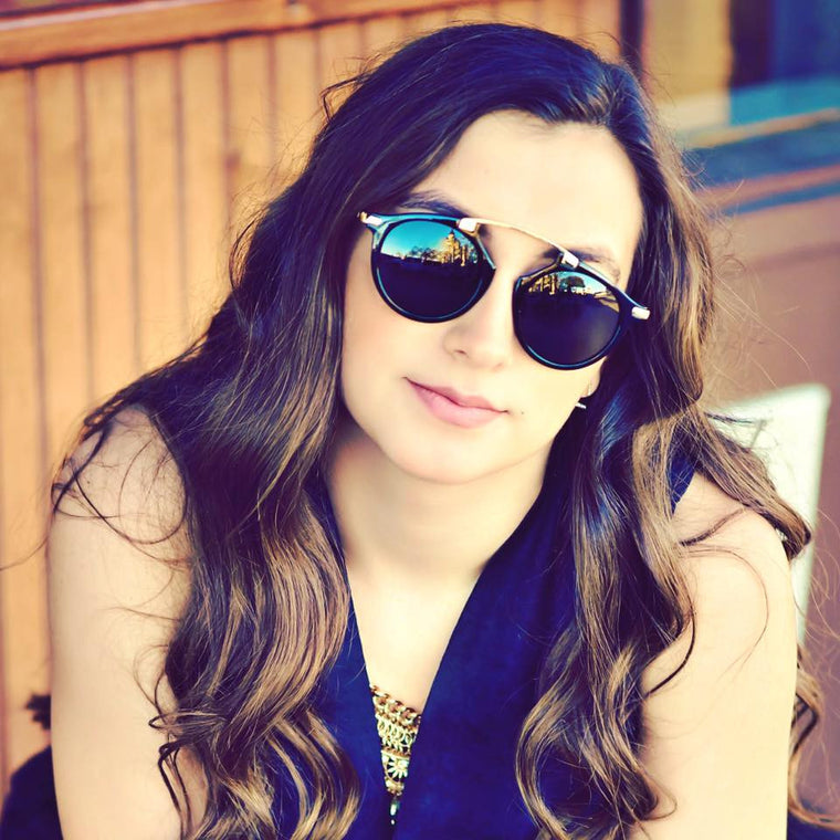 Hippie Glam Sunglasses- Black