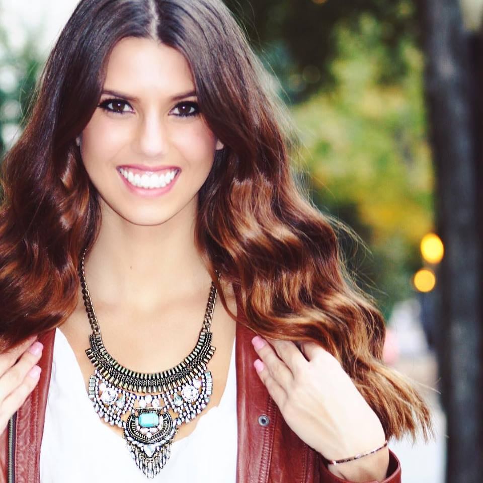 Delilah Brass & Shine Necklace