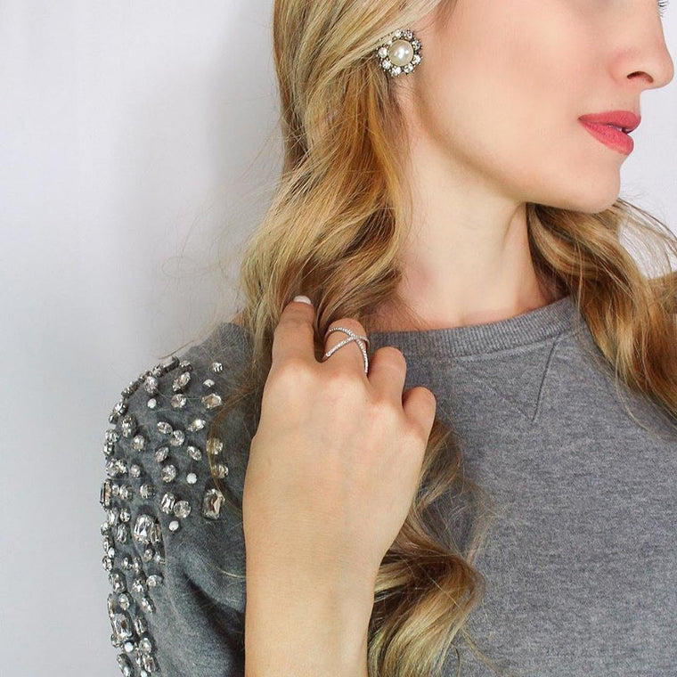 Pearl Elegance Stud Earrings