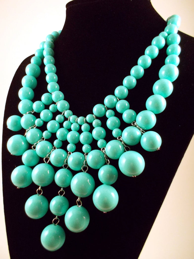 Bauble Bib Statement Necklace-2 BRAND NEW COLORS