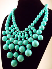 Bauble Bib Statement Necklace-2 BRAND NEW COLORS