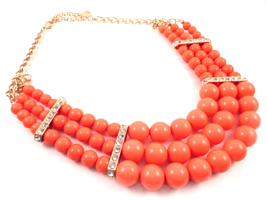 Elegant Beaded Statement Necklace