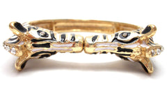 Double Zebra Stretch Bracelet