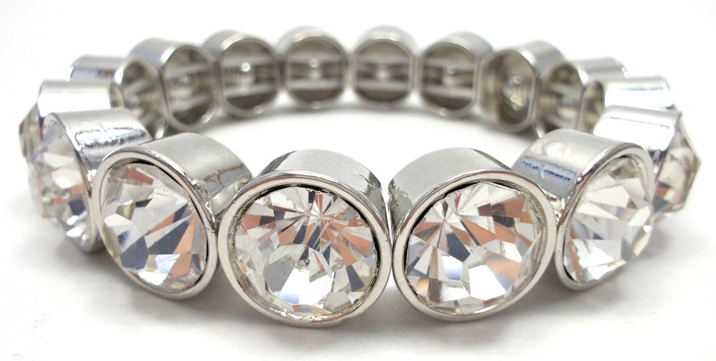 Essential Rhinestone Stretch Bracelet- 4 Color Options