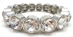 Essential Rhinestone Stretch Bracelet- 4 Color Options