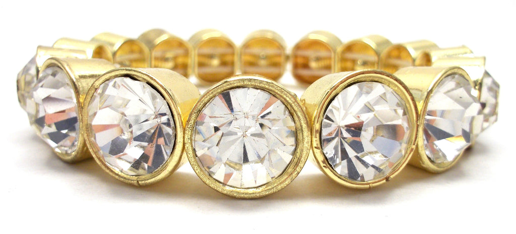 Essential Rhinestone Stretch Bracelet- 4 Color Options