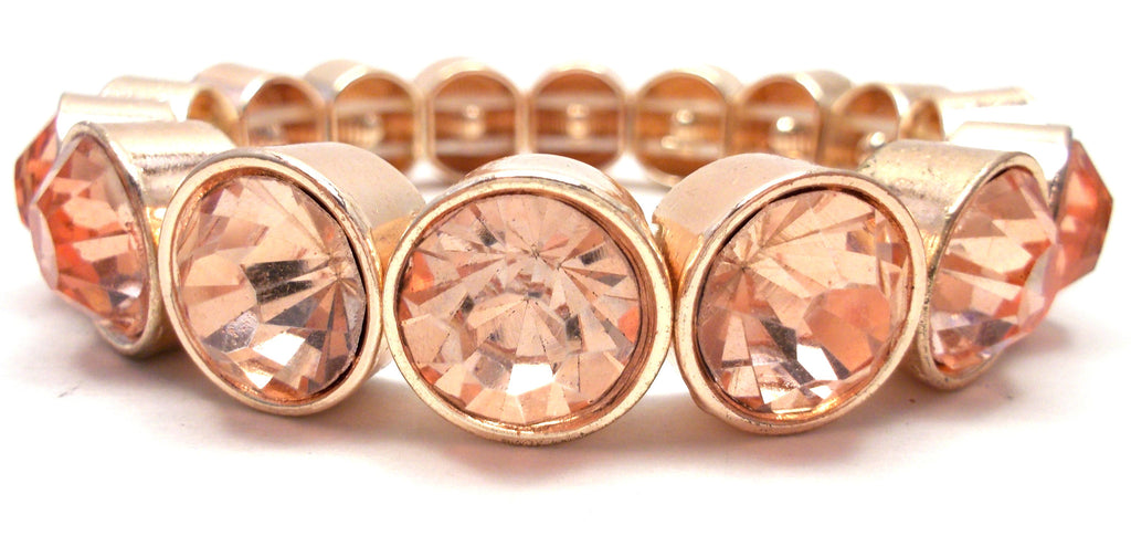 Essential Rhinestone Stretch Bracelet- 4 Color Options
