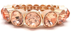 Essential Rhinestone Stretch Bracelet- 4 Color Options