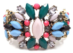 Technicolor Floral Bracelet