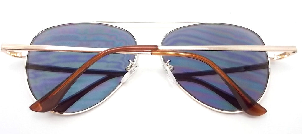 Revo Flat Lens Aviators- Blue