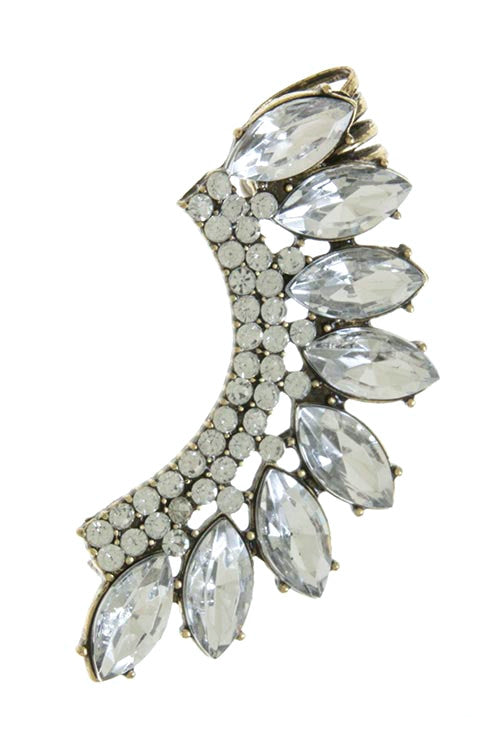 Aztec Crystal Ear Cuff