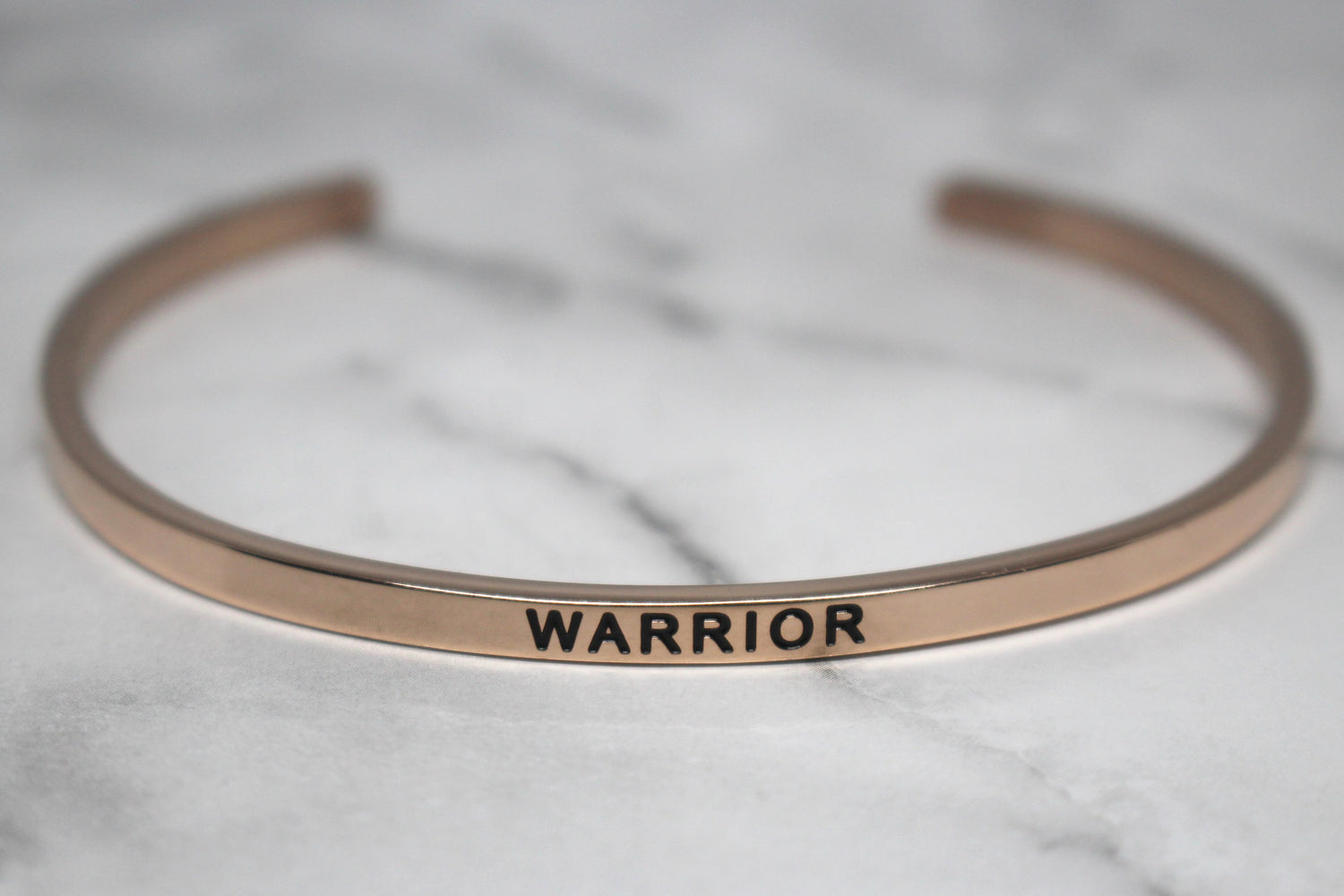 WARRIOR* Cuff Bracelet- Rose Gold