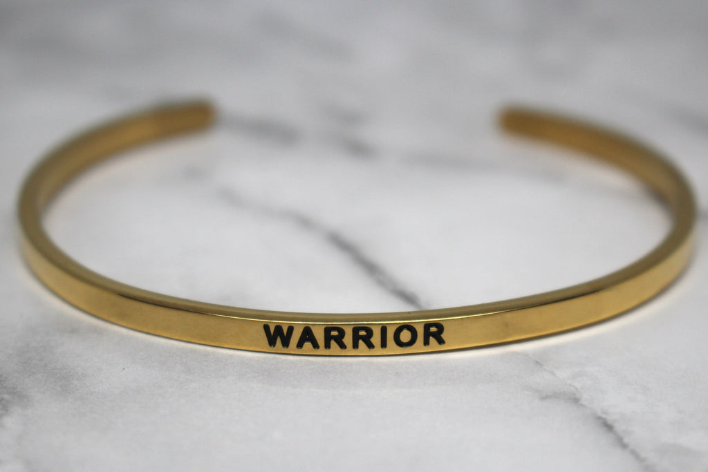 WARRIOR* Cuff Bracelet- Gold