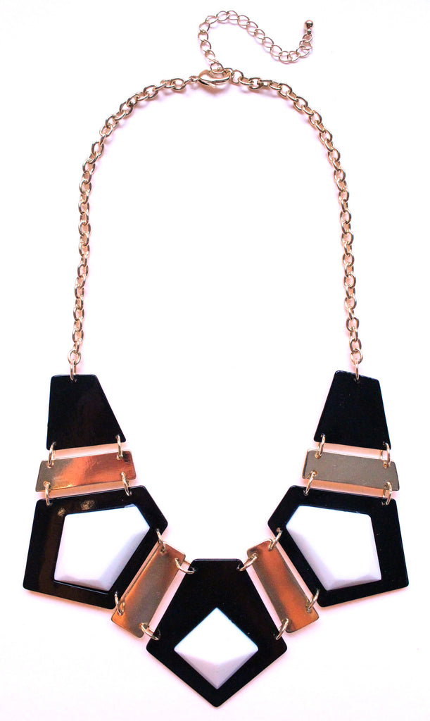 Modern Cleopatra Glamour Bib Statement Necklace
