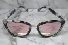 Marble Cat Eye Sunglasses- Rose Revo