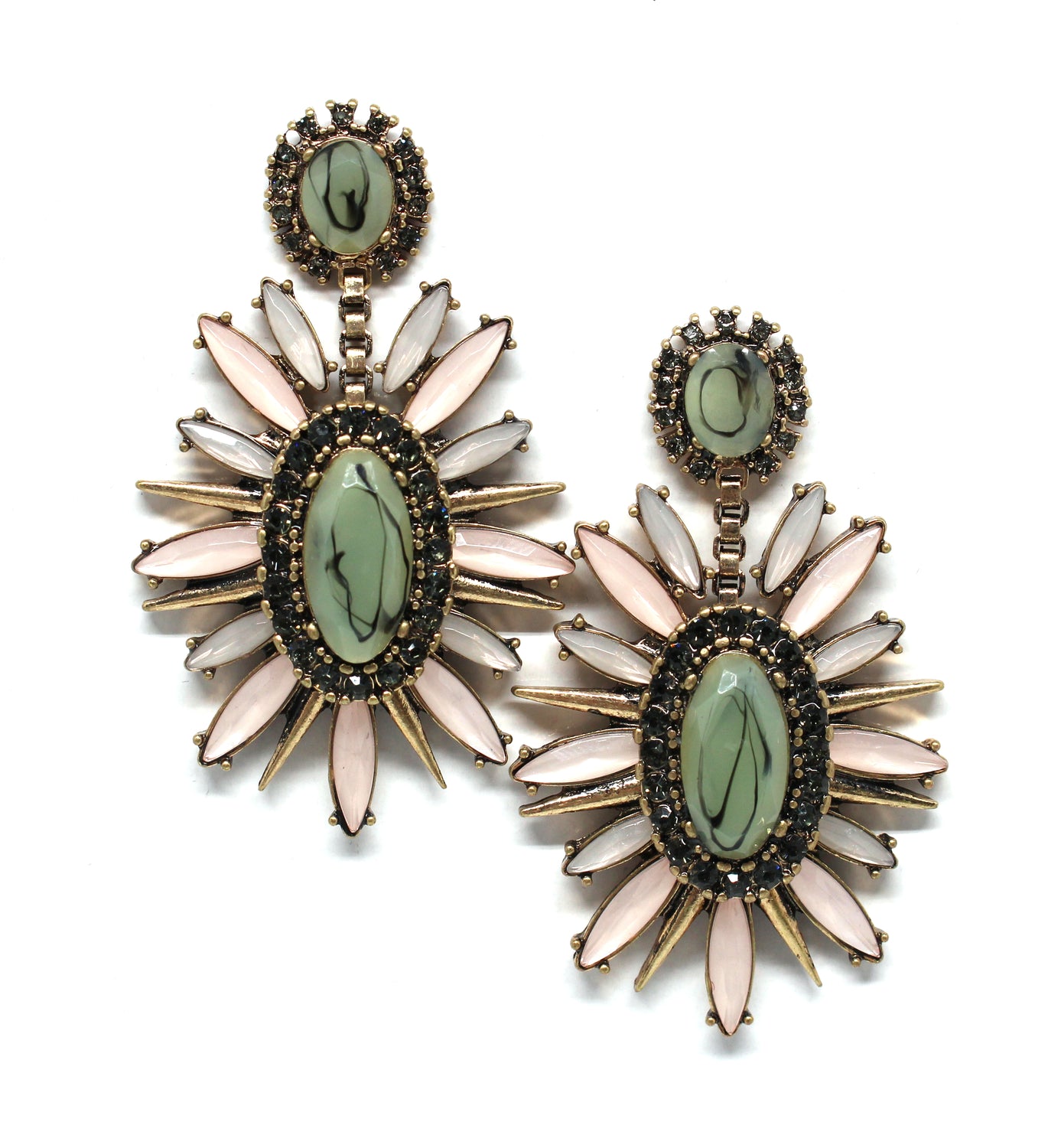 Charlotte Bloom Statement Earrings