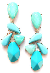 Geo Shapes Dangle Earrings
