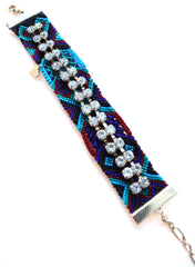 Folkloric Crafted Sparkle Bracelet- 3 Color Options