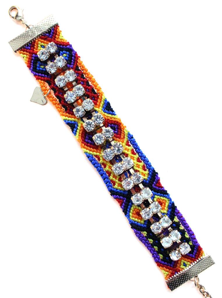 Folkloric Crafted Sparkle Bracelet- 3 Color Options
