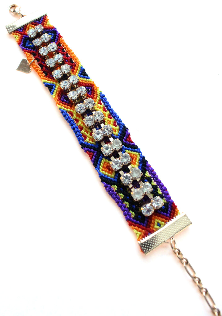 Folkloric Crafted Sparkle Bracelet- 3 Color Options