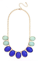 Colorblock Jewels- Blue
