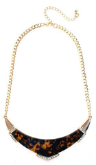 Tortoise Bib Necklace