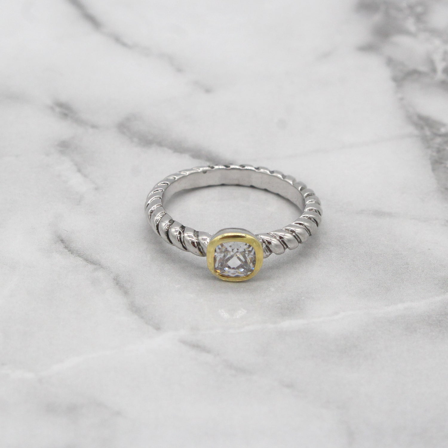 Sydney Delicate Ring- Crystal Stone