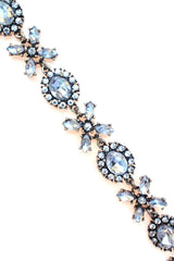 Crystal Floral Garland Bracelet