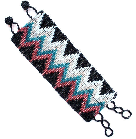 Beaded Chevron Bracelet