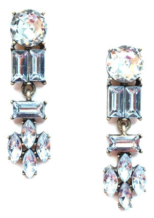 Luxe Crystal Shapes Earrings
