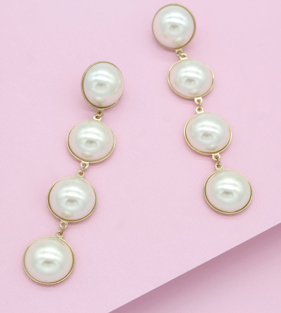 Mariam Pearl Drop Earrings