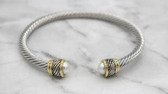Stack It Up Bracelet Cuff- Pearl