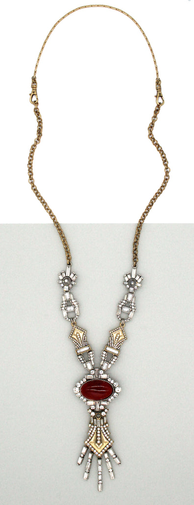 Abigail Crystal Embellished Necklace