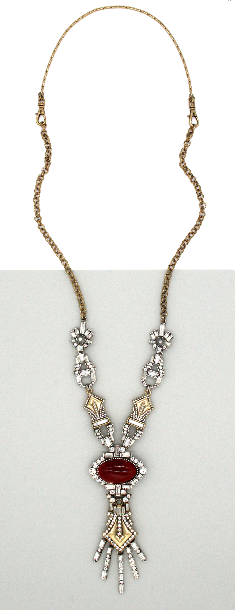Abigail Crystal Embellished Necklace