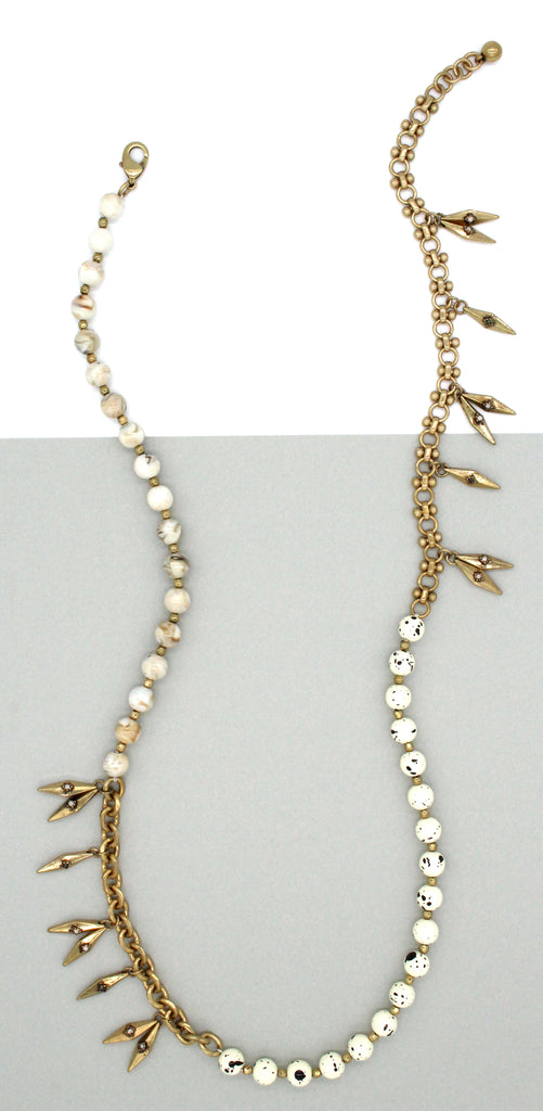 Davina Beaded Mix Long Necklace