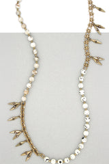 Davina Beaded Mix Long Necklace