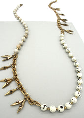 Davina Beaded Mix Long Necklace