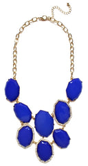 Royal Stone & Crystal Necklace