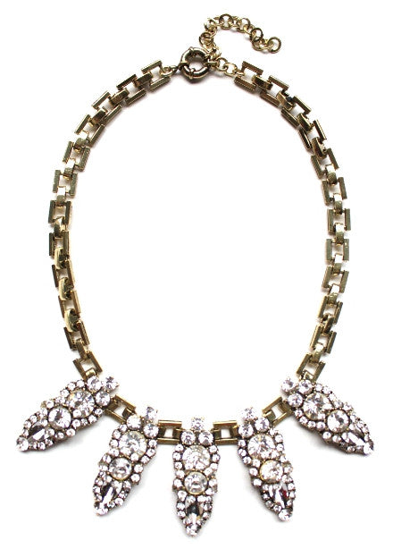 Luxe Crystal Points Necklace
