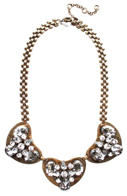 Crystal & Metal Necklace