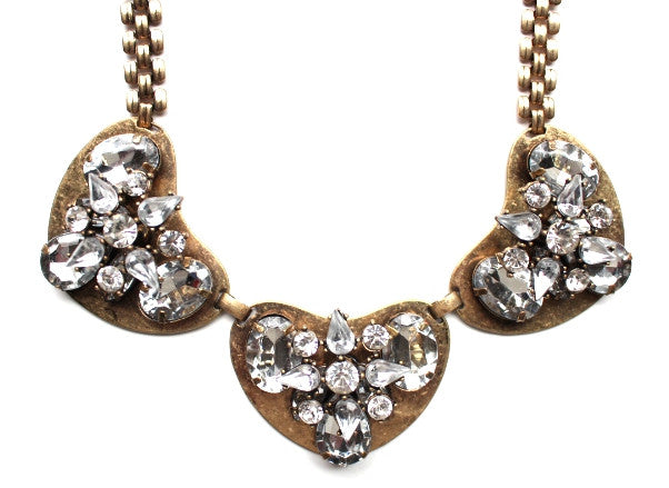 Crystal & Metal Necklace