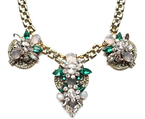 Pop The Crystal Statement Necklace