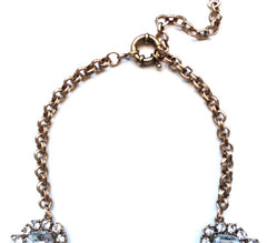 Luxe Crystal Drops Statement Necklace