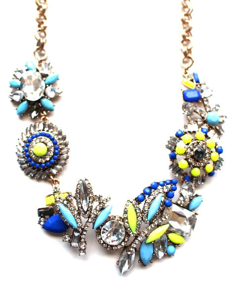 Shine Bright Floral Motif Necklace