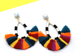 Charlotte Pop Tassel Earrings
