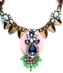 Tortoise Pop Iconic Fringe Necklace