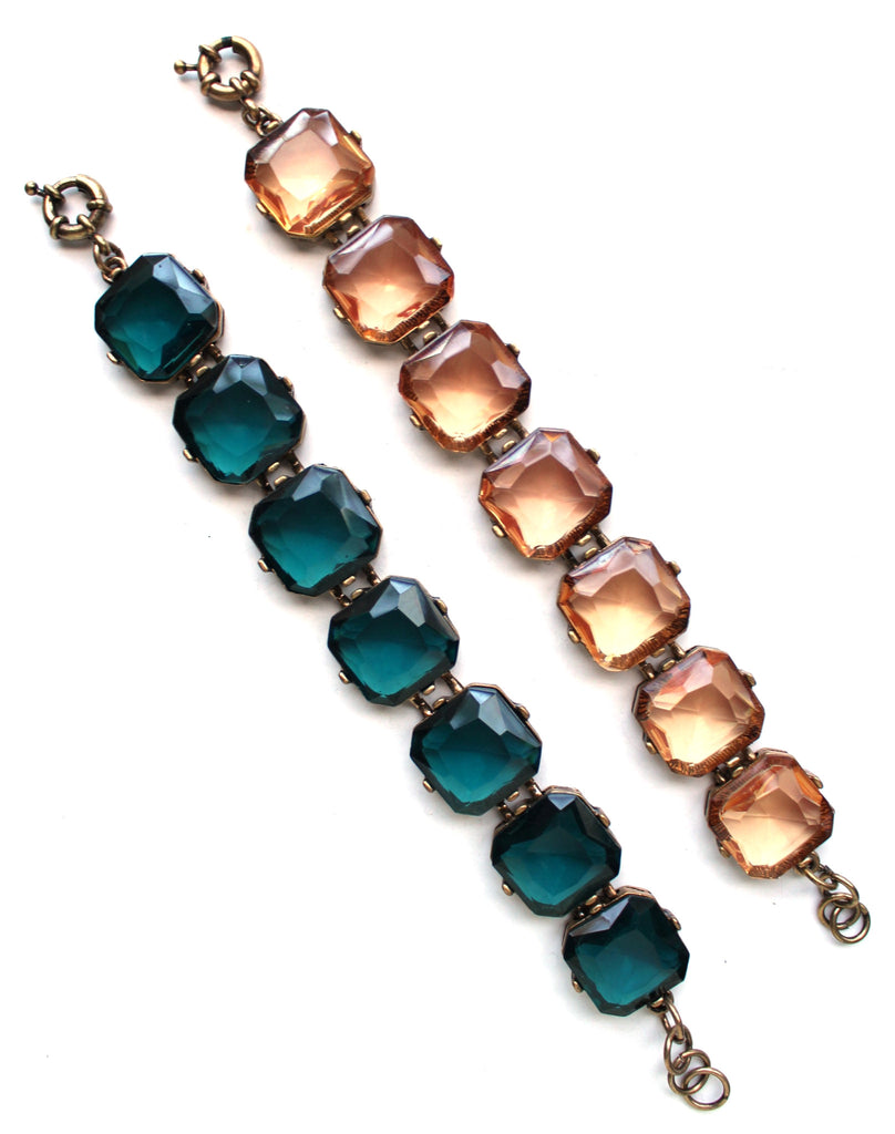 Classic Square Link Bracelet- 2 Color Options