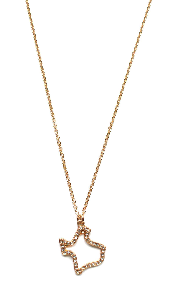 Texas Pendant Necklace
