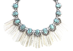 Boho Fringe Envy Statement Necklace