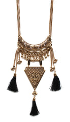 Tribal Princess Tassel Necklace